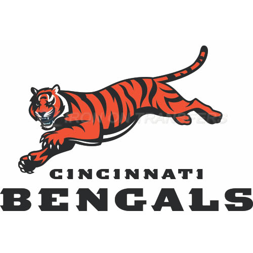 Cincinnati Bengals Iron-on Stickers (Heat Transfers)NO.472